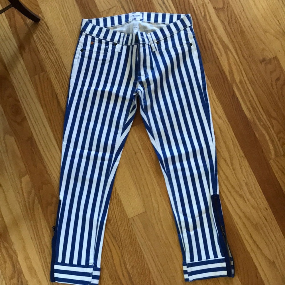 Hudson striped pants